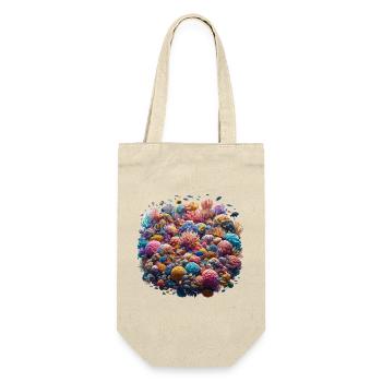 Coral Reef Color Sea - Gift Bag for Bottles - nature - Front