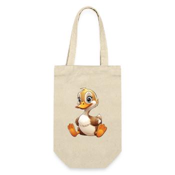 Cute Duck Cartoon Character - Gift Bag for Bottles - nature - Front