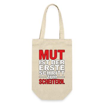 Courage is the first step to failure - Gift Bag for Bottles - nature - Front
