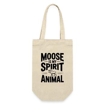 Moose is my Spirit Animal - Gift Bag for Bottles - nature - Front