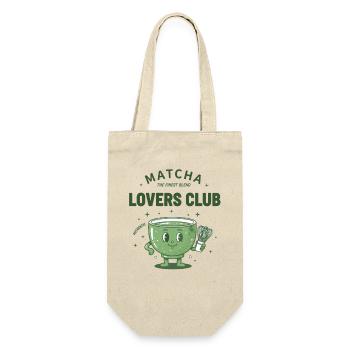 Matcha Lovers Club The Finest Blend Authentic - Gift Bag for Bottles - nature - Front
