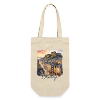 Aquarelle d’Édimbourg, Édimbourg, Écosse - Sac à bouteille - nature - Devant