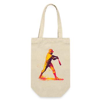 Color Explosion Baseball Bat - Gift Bag for Bottles - nature - Front