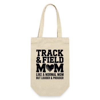 Athletics Sayings Athletics Gift - Gift Bag for Bottles - nature - Front