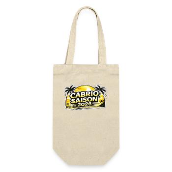 Convertible Season 2026 Sunset Palm Cabriolet Fans - Gift Bag for Bottles - nature - Front