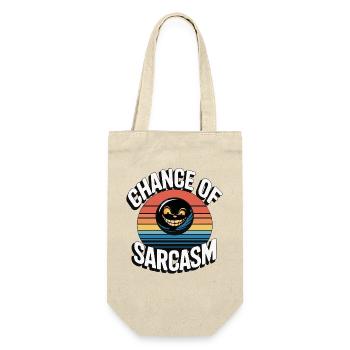 Chance de Sarcasme - Sourire rétro - Sac à bouteille - nature - Devant
