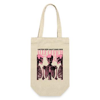 Funny Saying Motif Statement Outfit - Gift Bag for Bottles - nature - Front