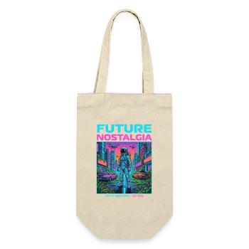 Nostalgia for the future of the space city - Gift Bag for Bottles - nature - Front