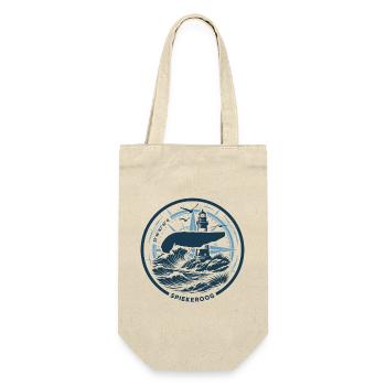 Spiekeroog | The Island Is Calling - Waves North Sea - Gift Bag for Bottles - nature - Front