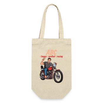 ABC Toujours Motocycliste Pieds Nus - Sac à bouteille - nature - Devant