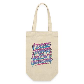 Hospital Pharmacist I Dose Things Pharmaceutical - Gift Bag for Bottles - nature - Front
