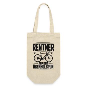 Pensioners in the fast lane - Gift Bag for Bottles - nature - Front