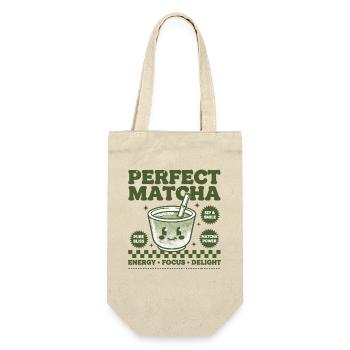 Parfait Matcha Thé Vert Matcha Power Energy Focus - Sac à bouteille - nature - Devant