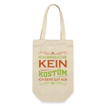 I don't need a costume, I look good - Gift Bag for Bottles - nature - Front