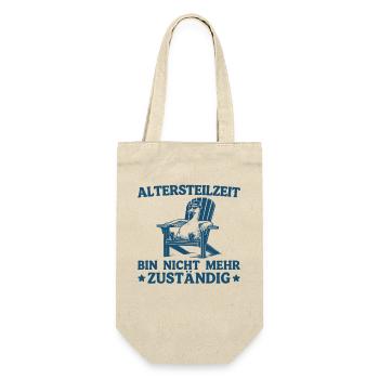 Partial retirement gift goose no longer responsible - Gift Bag for Bottles - nature - Front