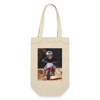 Design artistique des motards tout-terrain - Sac à bouteille - nature - Devant