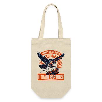 Pas de récupération, j’entraîne des griffons | Fauconnerie - Sac à bouteille - nature - Devant