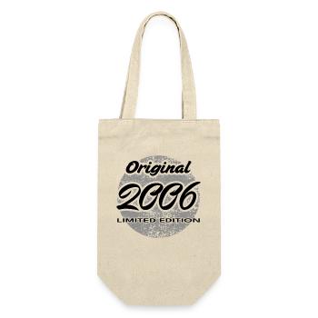 20e anniversaire 2006 cadeau pour hommes et femmes - Sac à bouteille - nature - Devant