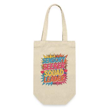 Pediatric OT Sensory Seeker Child Development - Geschenkbeutel für Flaschen - Natur - Vorne