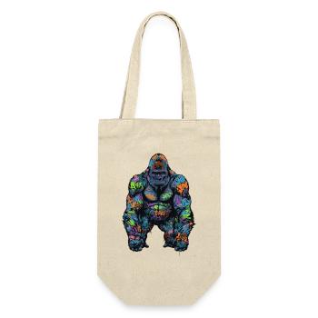 Graffiti Gorilla - Gift Bag for Bottles - nature - Front