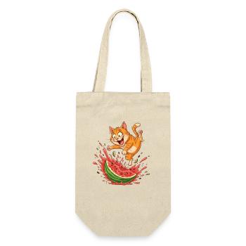 Fritzers de pastèque d’été Chats - Sac à bouteille - nature - Devant