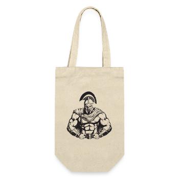 Spartan Gladiator Bodybuilding - Gift Bag for Bottles - nature - Front