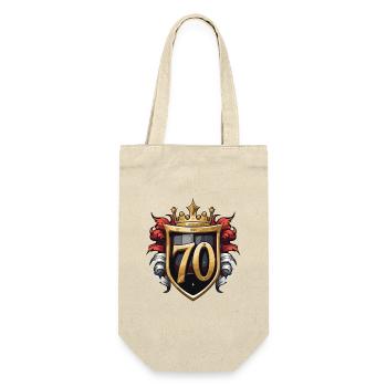 70 Number of Coats of Arms - Gift Bag for Bottles - nature - Front