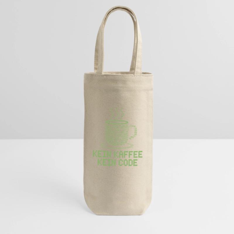 No Coffee No Code Programmer Computer Scientist Gift Bag for Bottles
