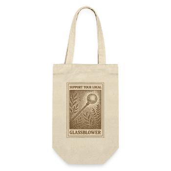 Soutenez les souffleurs de verre locaux | Métiers - Sac à bouteille - nature - Devant