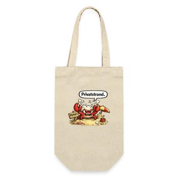 Motif d’humour de plage cadeau de Noël - Sac à bouteille - nature - Devant