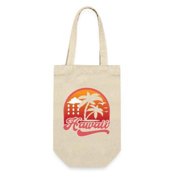 Chemise des vacances d’été tropicales d’Hawaï - Sac à bouteille - nature - Devant