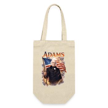 Historical Patriotic Storm Figure - Gift Bag for Bottles - nature - Front