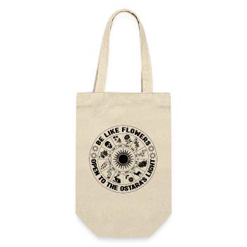 Sois comme les fleurs Printemps païen Ostara Lumière - Sac à bouteille - nature - Devant