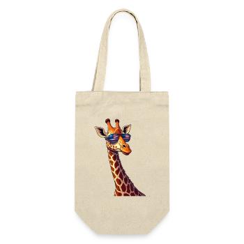 Lunettes Patriotic Giraffe USA - Sac à bouteille - nature - Devant