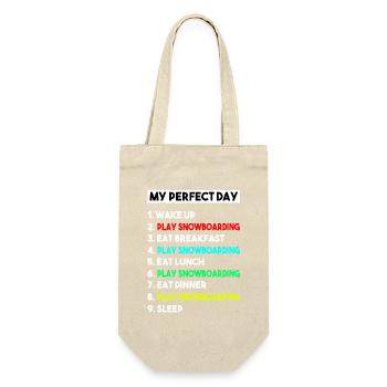Mes préférés m’appellent Papa Sports Silhouette - Sac à bouteille - nature - Devant