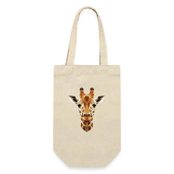 Giraffe Africa Love Safari Wilderness Cute Giraffes - Gift Bag for Bottles - nature - Front