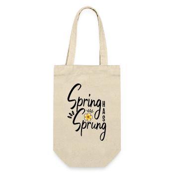 Le printemps a émergé au printemps païen de l’équinoxe wiccan - Sac à bouteille - nature - Devant