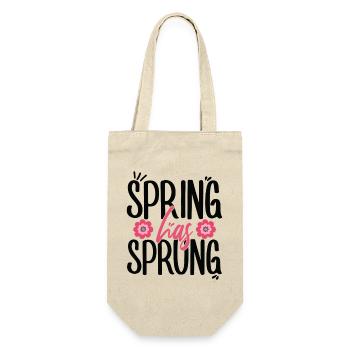 Le printemps est arrivé païen Printemps Équinoxe de mars - Sac à bouteille - nature - Devant