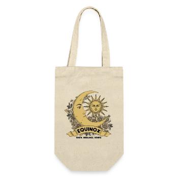 Equinox Renew Rebalance Rebirth Ostara Blessings - Gift Bag for Bottles - nature - Front