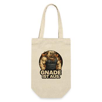 Gnade Ist Aus Bulldog Urban Fitness Tee - Gift Bag for Bottles - nature - Front