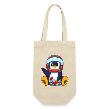 Penguin Motorcycle - Sac à bouteille - nature - Devant