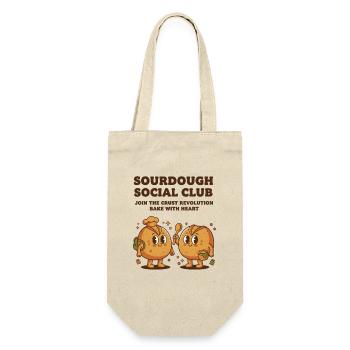 Ère de la Révolution de la Croûte au Levain Social Club - Sac à bouteille - nature - Devant