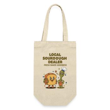 Marchand local de levain frais - Sac à bouteille - nature - Devant