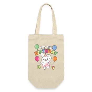 Bunny for Birthday for Kids it's my birthday - Gift Bag for Bottles - nature - Front