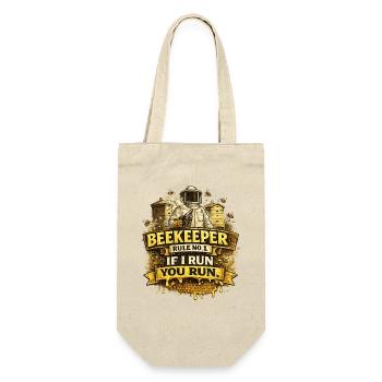 Beekeeper Rule - Beekeeper Bees Honey Bee - Gift Bag for Bottles - nature - Front