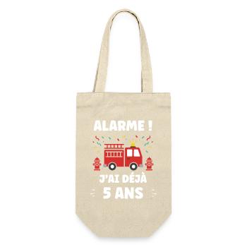 Alarme ! J'ai Déjà 5 Ans - Sac à bouteille - nature - Devant