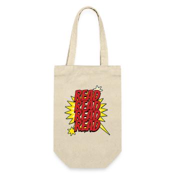 Read Design - Comic Superhero Look - Gift Bag for Bottles - nature - Front