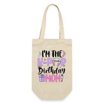 I'm The K Pop Birthday Mom - Gift Bag for Bottles - nature - Front