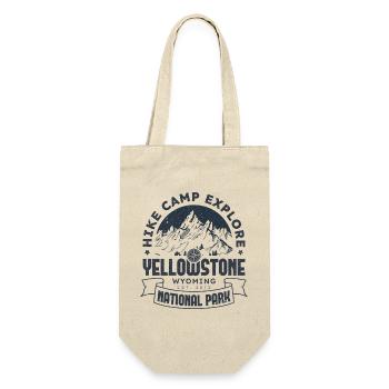 Yellowstone National Park Hike Camp Explore - Gift Bag for Bottles - nature - Front