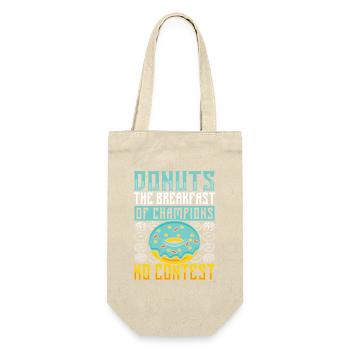 Donut fast food - Gift Bag for Bottles - nature - Front